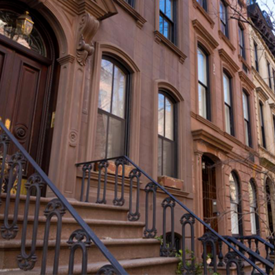 Brownstone Façade & Steps